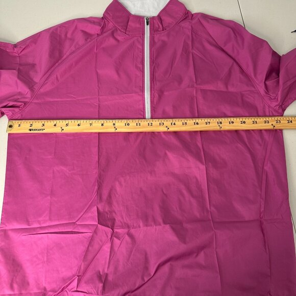 Peter Millar 1/4 Zip Windbreaker Jacket Performance Golf Medium - Picture 9 of 13